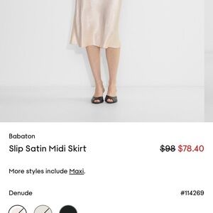 Aritzia Babaton Midi Skirts
